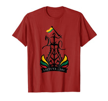 Load image into Gallery viewer, Funny shirts V-neck Tank top Hoodie sweatshirt usa uk au ca gifts for Restored Lietuva 100 - Lithuania Strong T-Shirt 1907161
