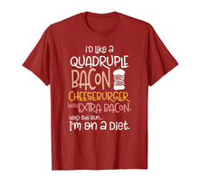 Load image into Gallery viewer, Funny Keto Diet Shirt Bacon Lovers Carbs Suck Ketosis Gift
