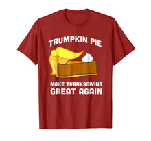 Load image into Gallery viewer, Funny shirts V-neck Tank top Hoodie sweatshirt usa uk au ca gifts for Funny Trump Shirt Trumpkin Pie Make Thanksgiving Great Again 1872070
