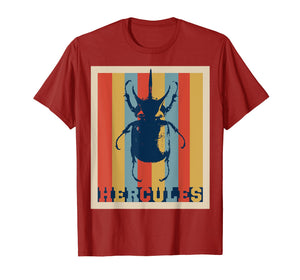 Funny shirts V-neck Tank top Hoodie sweatshirt usa uk au ca gifts for Vintage Entomologist T Shirt Hercules Rhinoceros Beetle Tee 2456453