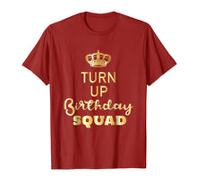 Load image into Gallery viewer, Funny shirts V-neck Tank top Hoodie sweatshirt usa uk au ca gifts for Turn Up Birthday Squad Shirt - Birthday Queens Are Born 2324736
