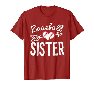Funny shirts V-neck Tank top Hoodie sweatshirt usa uk au ca gifts for Baseball Sister tshirt 1310596