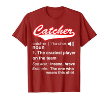 Load image into Gallery viewer, Funny shirts V-neck Tank top Hoodie sweatshirt usa uk au ca gifts for Softball, Baseball Catcher T shirt,Vintage funny Definition 393217
