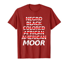 Load image into Gallery viewer, Funny shirts V-neck Tank top Hoodie sweatshirt usa uk au ca gifts for Moorish American Apparel  Moor  Tee Shirt - Official 608692
