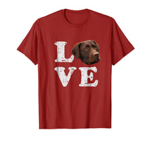 Load image into Gallery viewer, Funny shirts V-neck Tank top Hoodie sweatshirt usa uk au ca gifts for I Love My Chocolate Lab T-Shirt | Labrador Retriever Dog Tee 1001466
