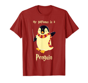 Funny shirts V-neck Tank top Hoodie sweatshirt usa uk au ca gifts for My Patronus Is A Penguin Shirt 1163040