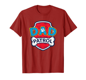 Funny shirts V-neck Tank top Hoodie sweatshirt usa uk au ca gifts for Mens Funny Dad Patrol T-Shirt | Dog Dad Tee 1103544