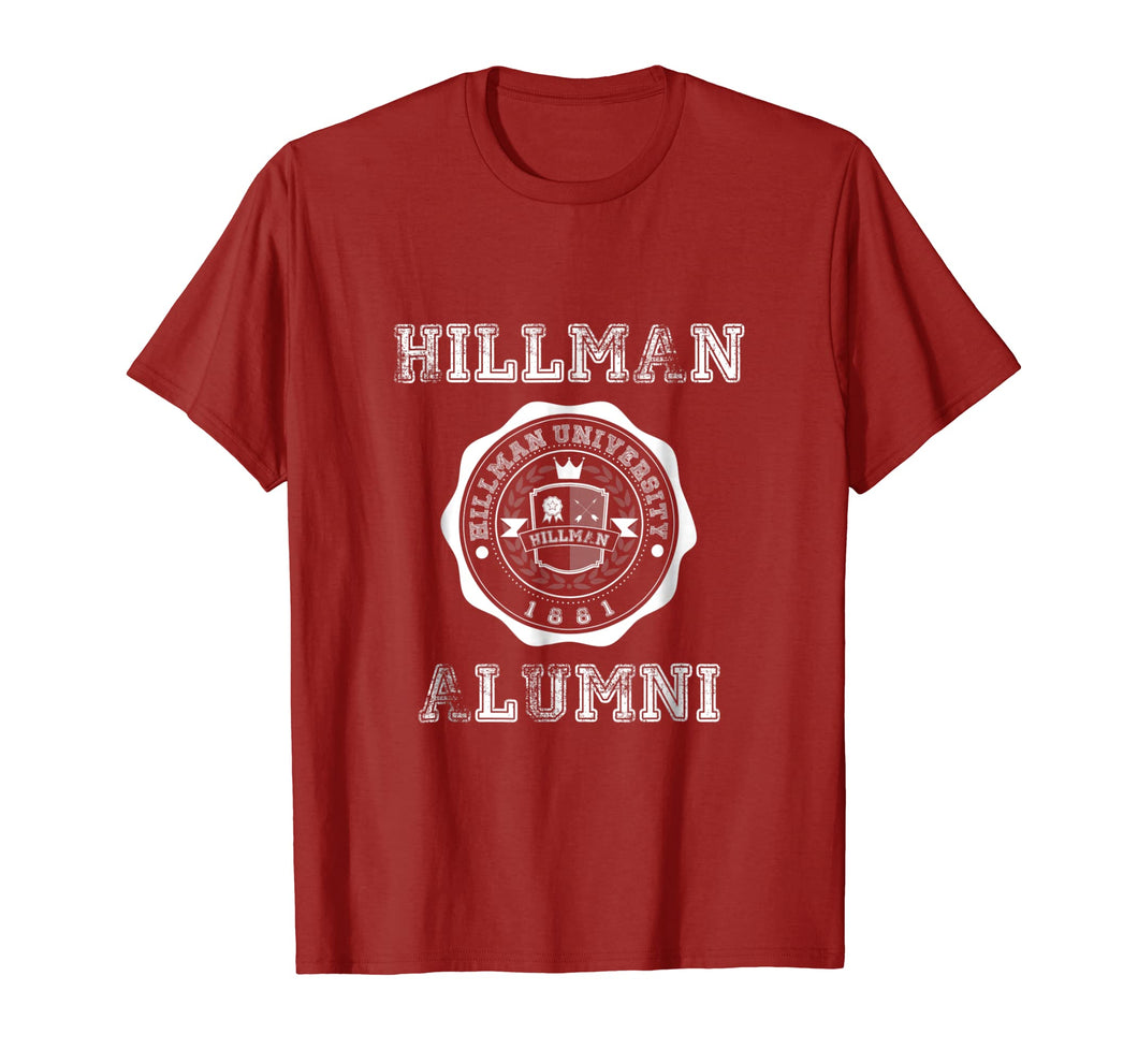 Funny shirts V-neck Tank top Hoodie sweatshirt usa uk au ca gifts for Hillman Alumni T Shirt 2628672