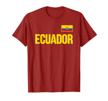 Load image into Gallery viewer, Funny shirts V-neck Tank top Hoodie sweatshirt usa uk au ca gifts for Ecuador T-shirt Ecuadorian Flag Souvenir Love Gift 2225122
