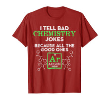 Load image into Gallery viewer, Funny shirts V-neck Tank top Hoodie sweatshirt usa uk au ca gifts for I Tell Bad Jokes Argon Funny Chemistry Joke T-Shirt 1864400
