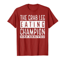 Load image into Gallery viewer, Funny shirts V-neck Tank top Hoodie sweatshirt usa uk au ca gifts for Crab Leg Eating Champion T-shirt Gift 2066831
