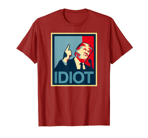 Funny shirts V-neck Tank top Hoodie sweatshirt usa uk au ca gifts for Trump Is An Idiot T-Shirt 2795961