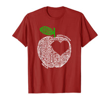 Load image into Gallery viewer, Nc Red For Ed Rally - North Carolina Teacher Love T-Shirt
