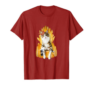 Funny shirts V-neck Tank top Hoodie sweatshirt usa uk au ca gifts for Cat on a Throne Shirt Funny Cat Lover T Shirt Gifts 3056951
