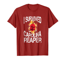 Load image into Gallery viewer, Funny shirts V-neck Tank top Hoodie sweatshirt usa uk au ca gifts for I Survived Carolina Reaper Shirt Hot Pepper Shirt Men 211821
