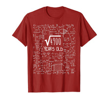 Load image into Gallery viewer, 70th Birthday T-Shirt - Square Root Of 4900: 70 Years Old
