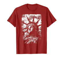 Load image into Gallery viewer, Statue of Liberty Shirt Distressed USA Graphic Design 1846738
