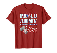 Load image into Gallery viewer, Funny shirts V-neck Tank top Hoodie sweatshirt usa uk au ca gifts for Proud Army National Guard Mom USA Heart Shirt Mothers Day 1108254
