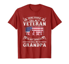 Load image into Gallery viewer, Proud Army Veteran Grandpa Shirt Gifts Best Fathers Day 2018 884318
