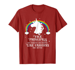 Funny shirts V-neck Tank top Hoodie sweatshirt usa uk au ca gifts for Vice Principals are Magical Like Unicorns Funny Tshirt Gift 1285888