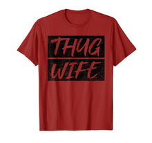 Load image into Gallery viewer, Funny shirts V-neck Tank top Hoodie sweatshirt usa uk au ca gifts for Vintage Thug Wife T-Shirt Wife Mom Gift 1772391
