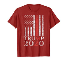 Load image into Gallery viewer, Funny shirts V-neck Tank top Hoodie sweatshirt usa uk au ca gifts for Thin Red Line Trump USA Flag 2020 Shirt Firefighter American 2760717
