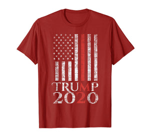 Funny shirts V-neck Tank top Hoodie sweatshirt usa uk au ca gifts for Thin Red Line Trump USA Flag 2020 Shirt Firefighter American 2760717