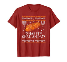 Load image into Gallery viewer, Funny shirts V-neck Tank top Hoodie sweatshirt usa uk au ca gifts for Happy Challah Days Hanukkah Gifts T-Shirt 3929790
