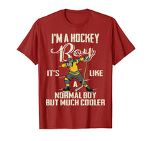 Load image into Gallery viewer, Hockey Boy Gifts Funny Dabbing Player Shirt Boys Kids Bzr
