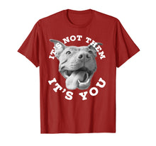 Load image into Gallery viewer, Funny shirts V-neck Tank top Hoodie sweatshirt usa uk au ca gifts for Dog Lover Gifts Pitbull Lover Gifts It&#39;s Not Them Advocate 825348
