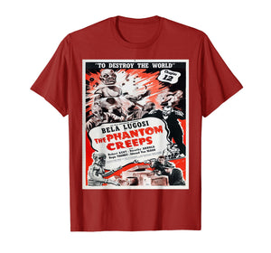 Funny shirts V-neck Tank top Hoodie sweatshirt usa uk au ca gifts for Vintage Retro Classic Horror Movie T Shirt - Creeps 2393246