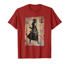 Load image into Gallery viewer, Funny shirts V-neck Tank top Hoodie sweatshirt usa uk au ca gifts for Samurai T-Shirt Japanese Retro Art Print T-Shirt Bushido Tee 914168
