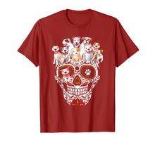 Load image into Gallery viewer, Funny shirts V-neck Tank top Hoodie sweatshirt usa uk au ca gifts for Pitbull Mom Sugar Skull Shirt- Funny Gothic Dog Mom Dad Gift 181042
