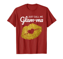 Load image into Gallery viewer, Funny shirts V-neck Tank top Hoodie sweatshirt usa uk au ca gifts for Womens Just Call Me Glam-ma Shirt Best Grandma Gifts 974083

