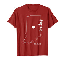 Load image into Gallery viewer, Funny shirts V-neck Tank top Hoodie sweatshirt usa uk au ca gifts for Red For Ed Indiana Teacher Gifts #RedforEd T-Shirt 556370
