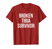 Load image into Gallery viewer, Broken Tibia Survivor Recovery Gifts Broken Bones T-Shirt-5697461
