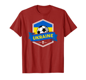 Ukraine Soccer T Shirt Ukrainian Team Ball Flag Gift 2020 T-Shirt-3201705