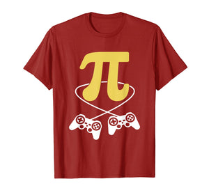 Pi Symbol Gamer Gifts Math Teacher Video Game Nerd Gaming TShirt842607
