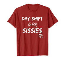 Load image into Gallery viewer, Night Shift Grave Shift Midnight Crew Police Gift  T-Shirt
