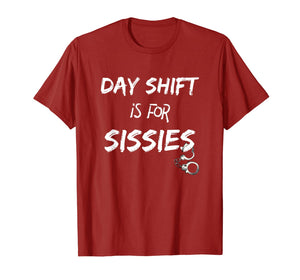 Night Shift Grave Shift Midnight Crew Police Gift  T-Shirt