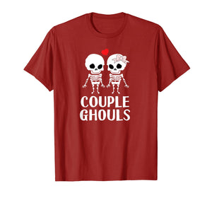 Spooky lovers Couple Goals Couple Ghouls for Halloween T-Shirt