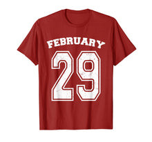 Load image into Gallery viewer, Leap Year 2020 Funny Birthday Gift February 29 T-Shirt-2398898
