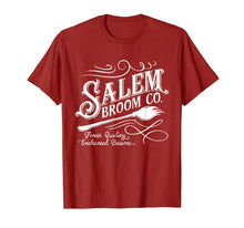 Load image into Gallery viewer, Salem Broom Company est 1692 Halloween T-Shirt
