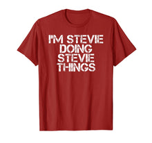 Load image into Gallery viewer, I&#39;M STEVIE DOING STEVIE THINGS Funny Birthday Name Gift Idea T-Shirt-5932208
