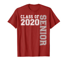 Load image into Gallery viewer, Senior 2020 Class of 20 ~ Cute High School Graduation Gift T-Shirt 361029
