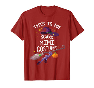 This Is My Scary Mimi Costume Mimi Witch Halloween T-Shirt