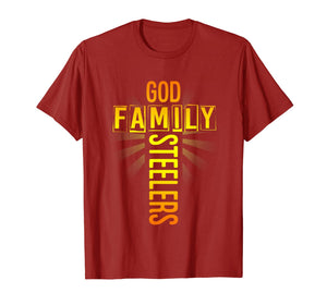 Valentine's Father's Day Gifts God Family Steelers TShirt176083