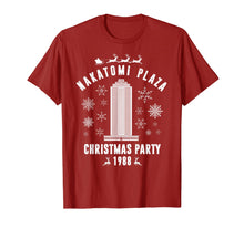 Load image into Gallery viewer, Funny shirts V-neck Tank top Hoodie sweatshirt usa uk au ca gifts for Funny Nakatomi-Plaza Christmas Party Xmas Gifts Fun Holiday T-Shirt 98383
