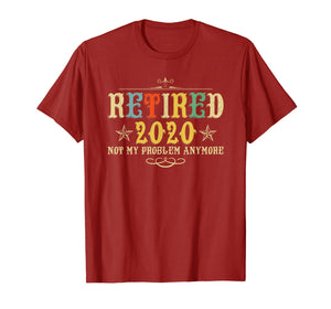 Retired 2020, Retirement Gifts For Men & Women, Funny TShirt254411