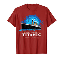 Load image into Gallery viewer, Kids Gift - RMS Titanic White Star line Maiden Voyage 1912 T-Shirt-2083314

